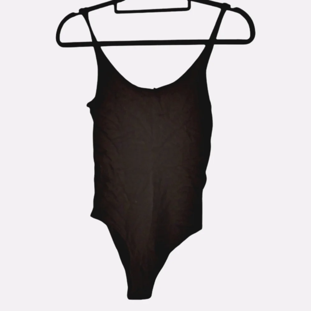 Ksubi black V front knit bodysuit in Size S - Picture 1 of 7